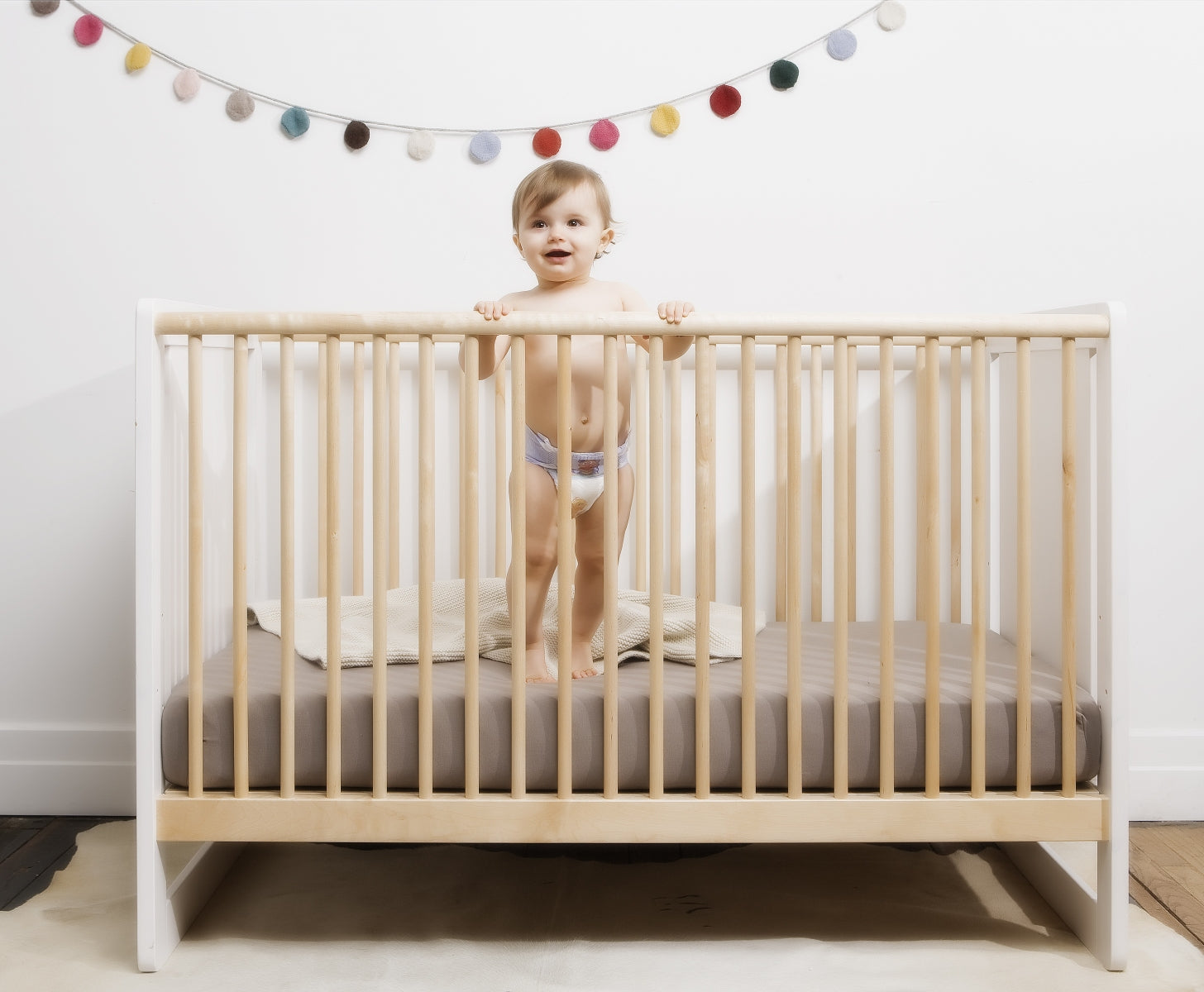 Rhea Crib Wit-berk