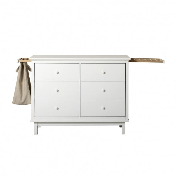 Seaside 2 Pull-outs & Laundry Bag For Dresser With 6 Drawers