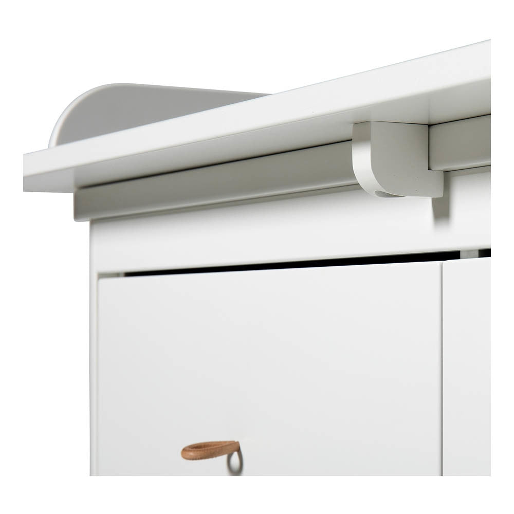 Wood Nursery Top Large White
