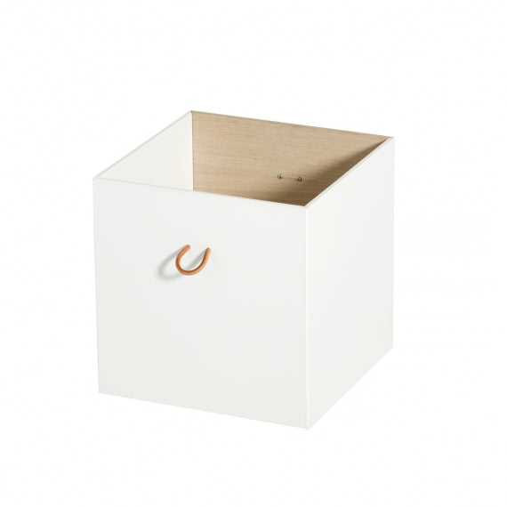 Wood Storage - Boxes 2pcs White/oak