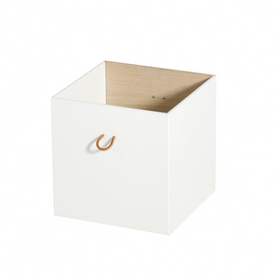 Oliver Furniture Wood Storage - Boxes 3pcs White/oak in een Wood-collectie kinderkamer met tijdloos Scandinavisch design