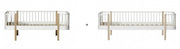 Oliver Furniture Conversie Kit Wood Junior Day Bed To Wood Day Bed in een tijdloze Scandinavische kinderkamer met