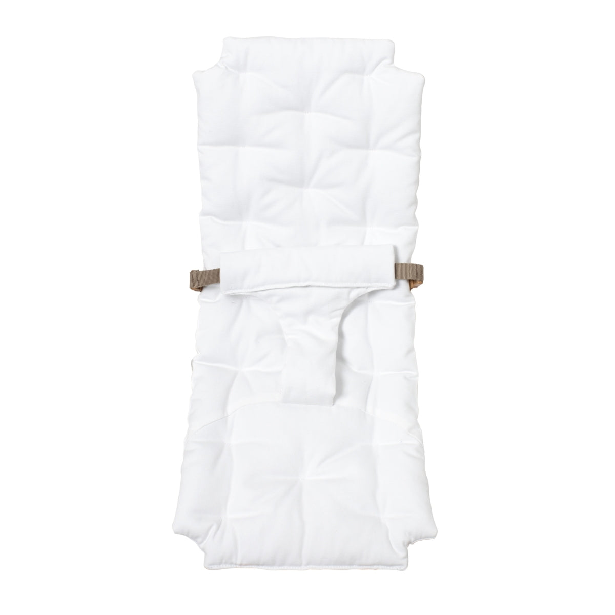 Oliver Furniture Extra Cushion Baby Rocker White in een serene babykamer met natuurlijke materialen en zacht licht