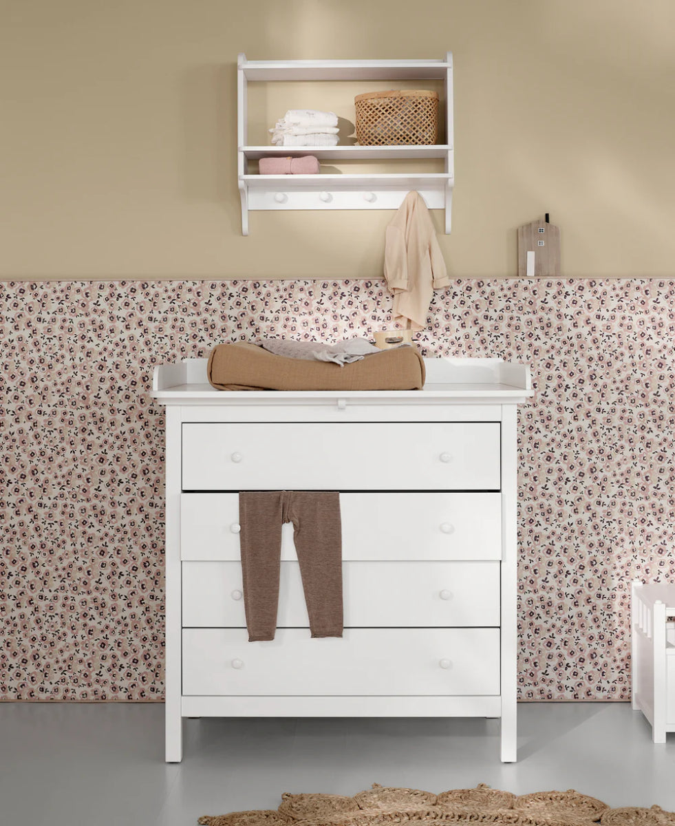 Seaside Bookshelf With Hooks