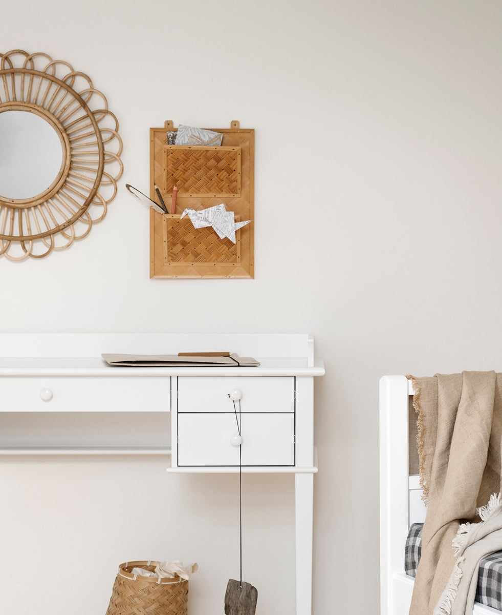 Seaside Junior Office Table White