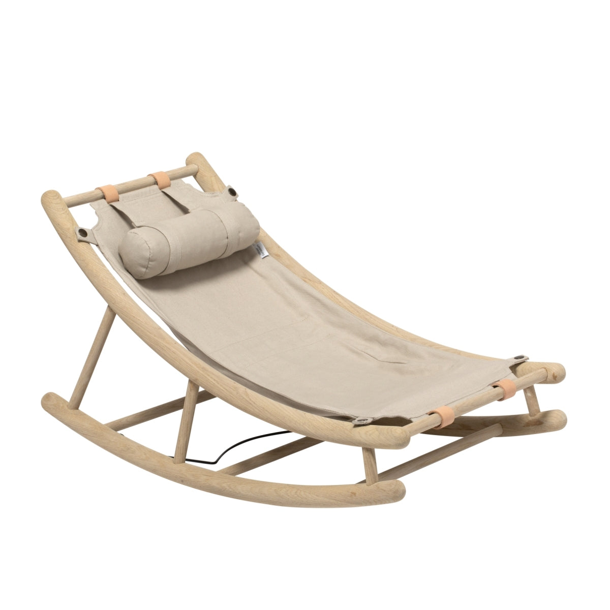 Wood Baby & Toddler Rocker Oak/nature