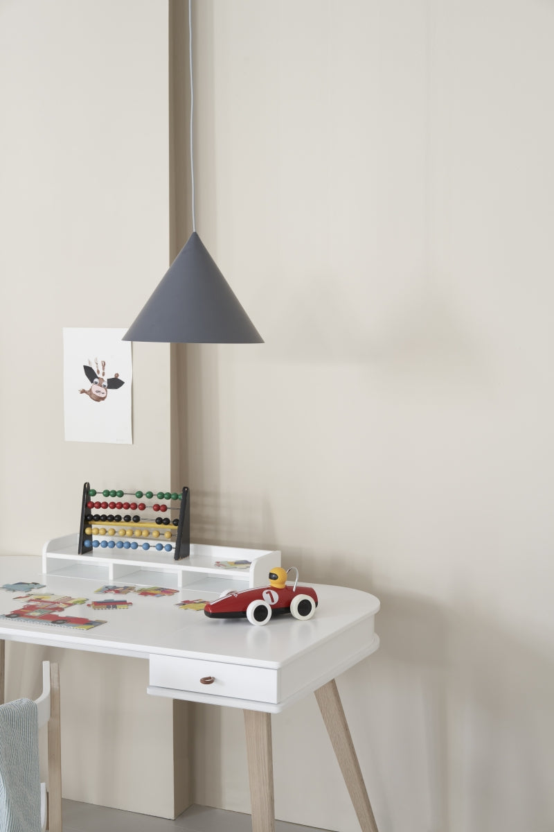 Wood Desk White/oak