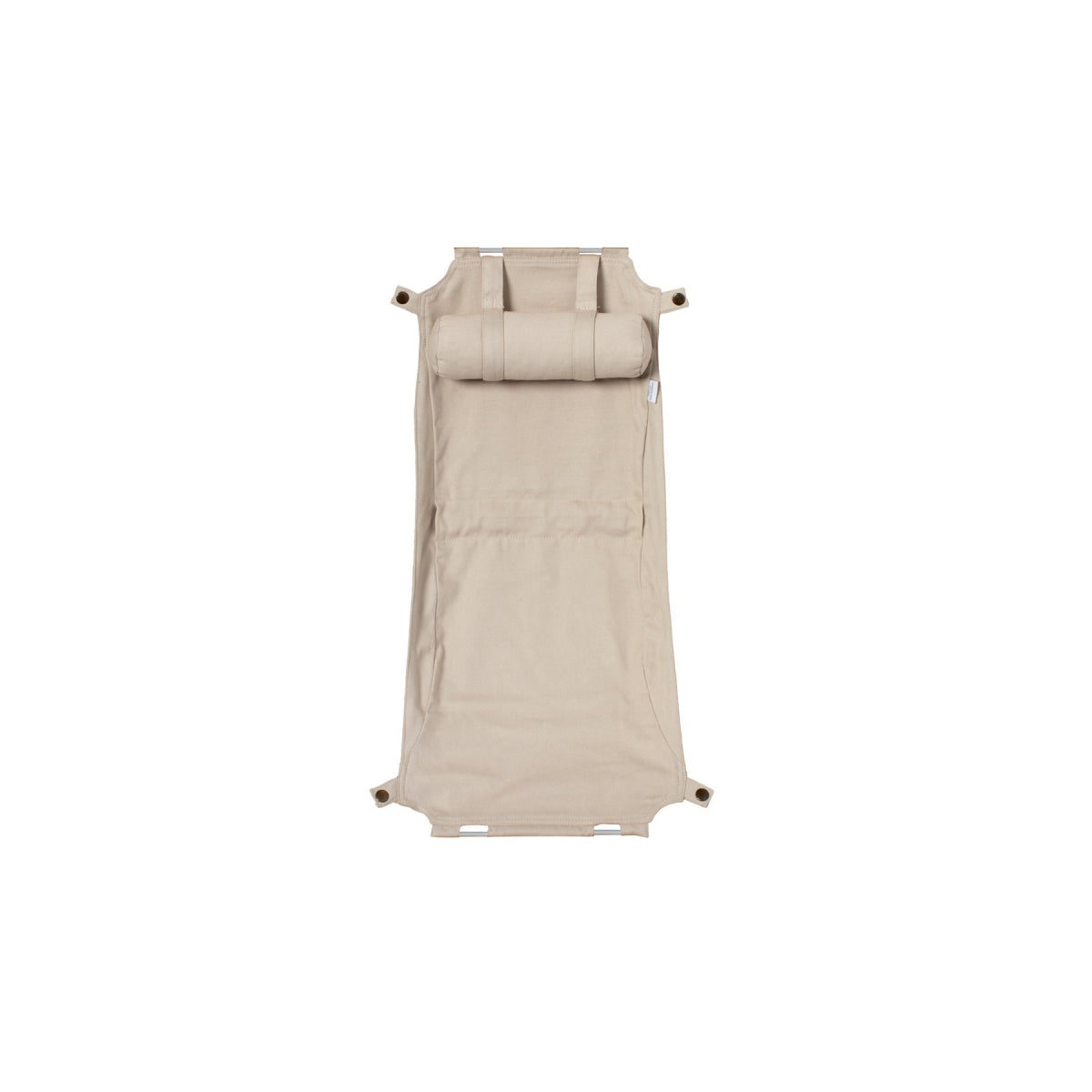 Oliver Furniture Extra Wood Toddler Rocker Seat Nature in een serene babykamer met natuurlijke materialen en zacht licht