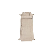Oliver Furniture Extra Wood Toddler Rocker Seat Nature in een serene babykamer met natuurlijke materialen en zacht licht