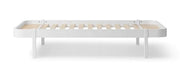 Oliver Furniture Wood Lounger 120 White in een tienerkamer met tijdloze Wood-collectie uitstraling