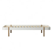 Oliver Furniture Wood Lounger 90 White/oak in een tienerkamer met tijdloze Wood-collectie uitstraling