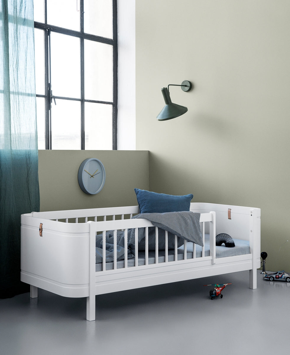 Wood Mini+ Junior Bed White