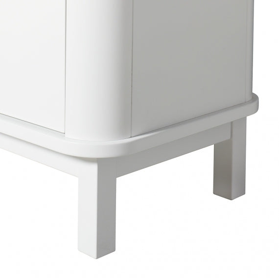 Wood Storage - Multi Cupboard 3 Doors White