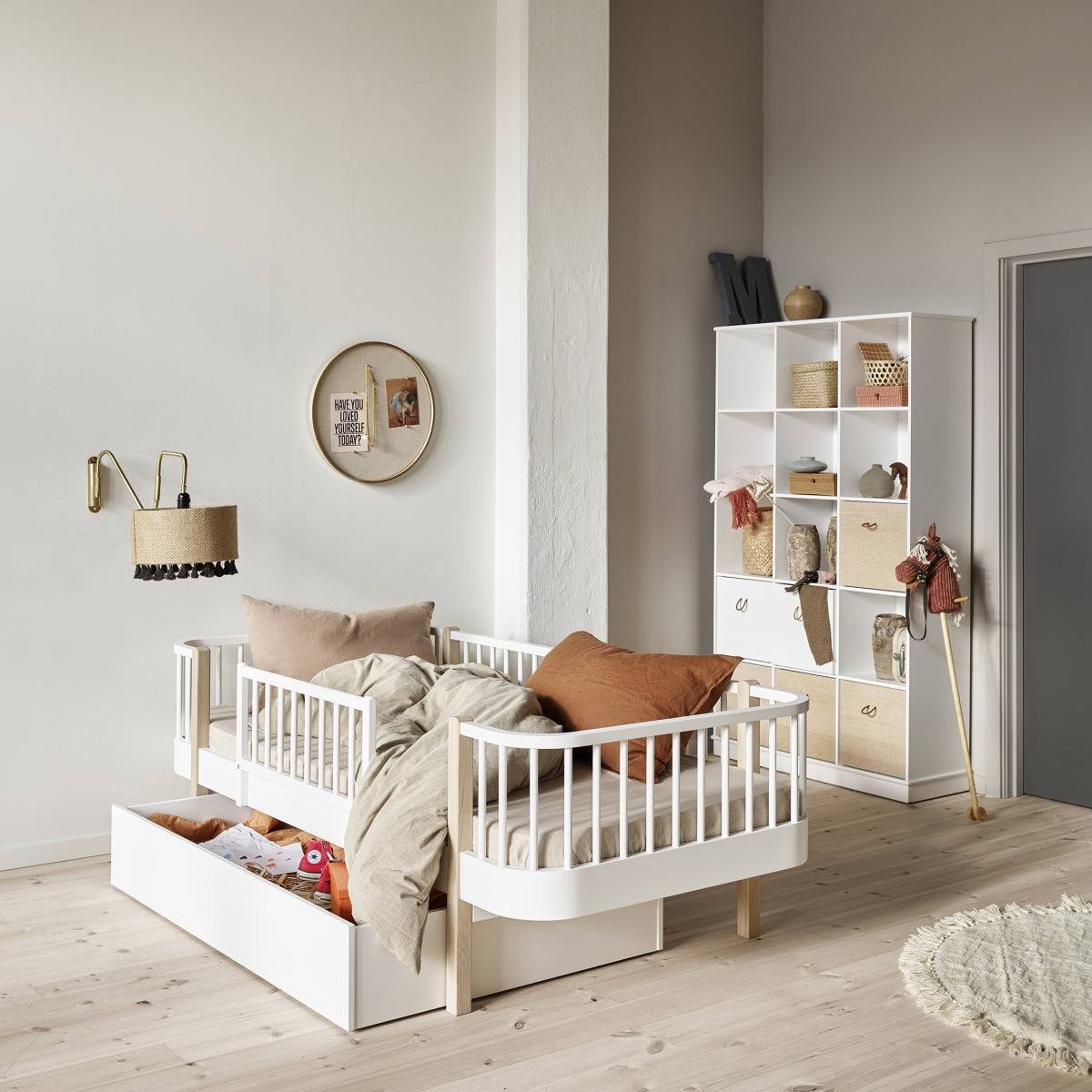 Wood Original Day Bed White/oak
