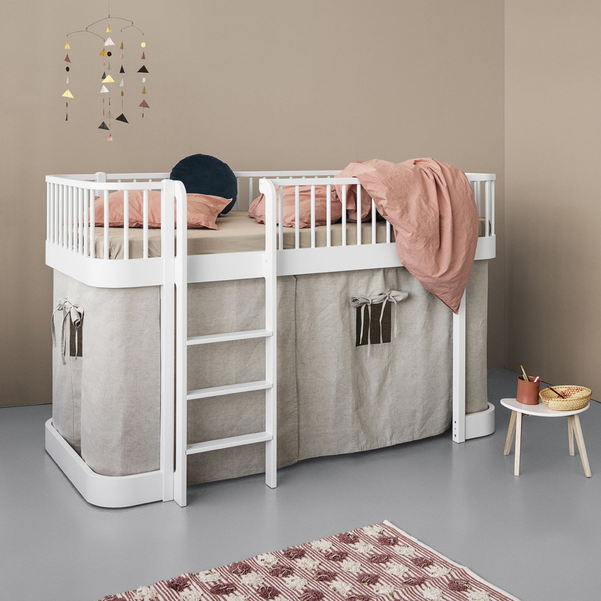 Wood Original Loft Bed White