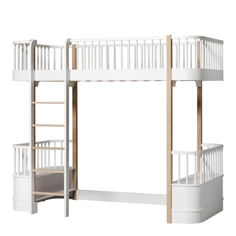 Wood Original Loft Bed White/oak