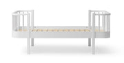 Oliver Furniture Wood Original Junior Bed White in een Wood-collectie kinderkamer met tijdloos Scandinavisch design