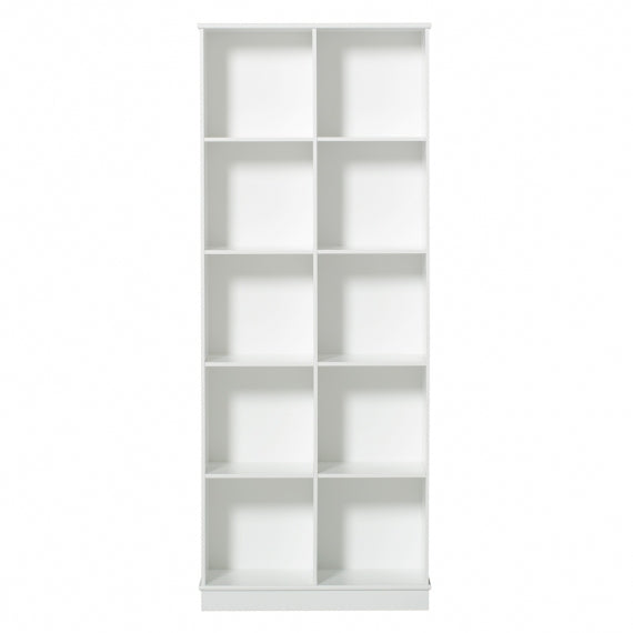 Oliver Furniture Wood Storage - Shelving Unit 2x5 in een speelhoek of babykamer met tijdloos Scandinavisch design