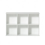 Oliver Furniture Wood Storage - Shelving Unit Met Basis 3x2 in een speelhoek of babykamer met tijdloos Scandinavisch