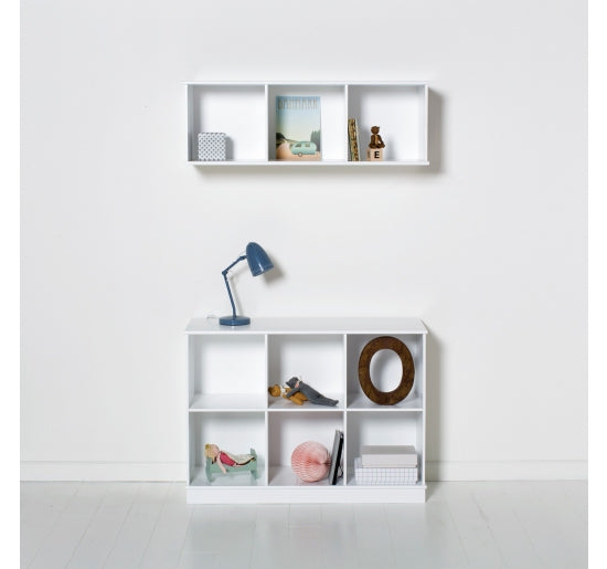 Wood Storage - Shelving Unit Met Basis 3x2