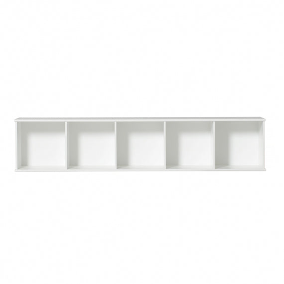 Oliver Furniture Wood Storage - Shelving Unit Met Basis 5x1 in een speelhoek of babykamer met tijdloos Scandinavisch