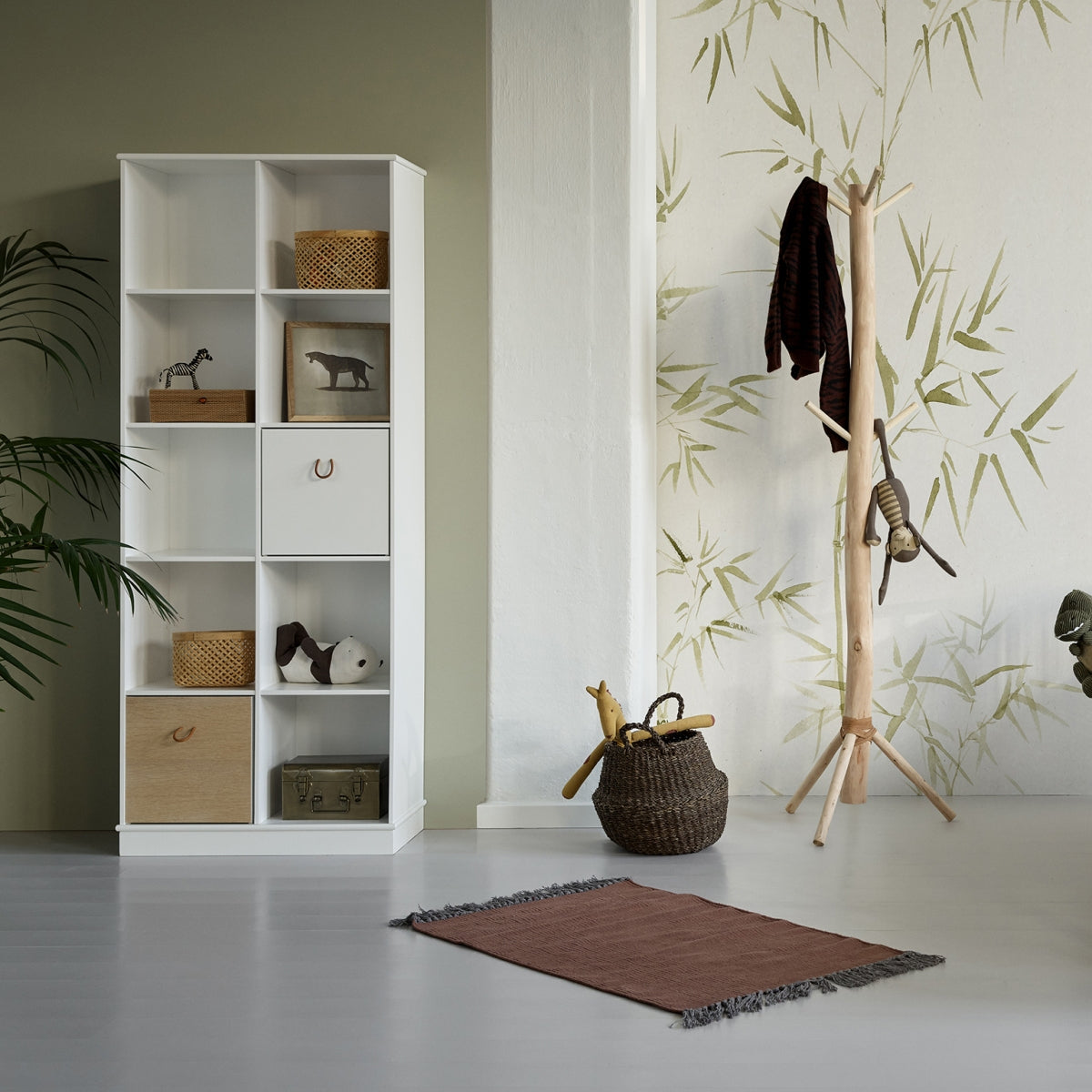 Wood Storage - Shelving Unit 2x5