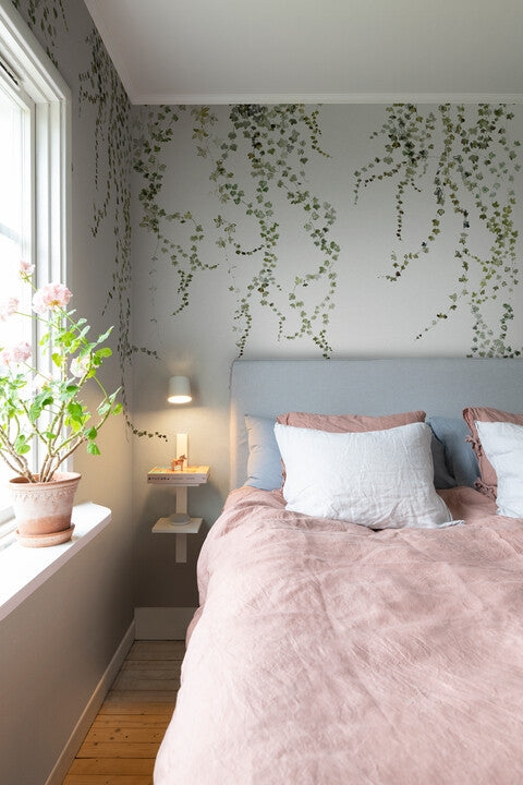 Aralia Moss Green Mural