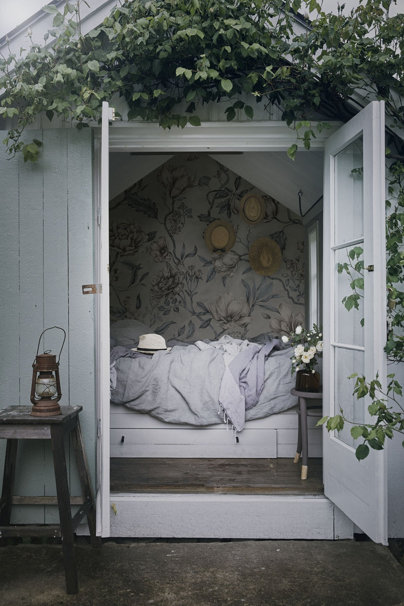 Belinda Misty Blue Mural