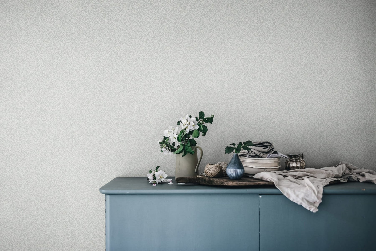 Bladverk Misty Blue