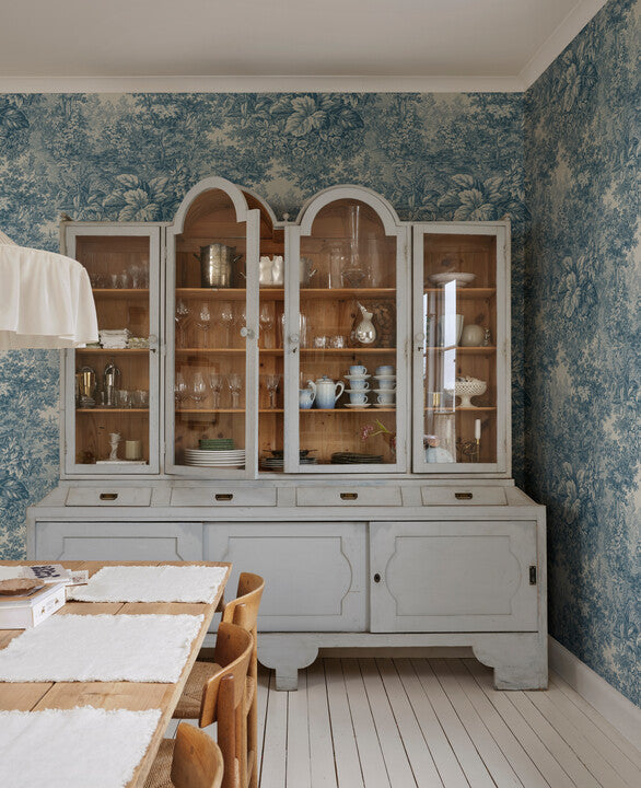 Forest Toile Blue