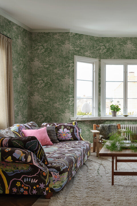 Forest Toile Green