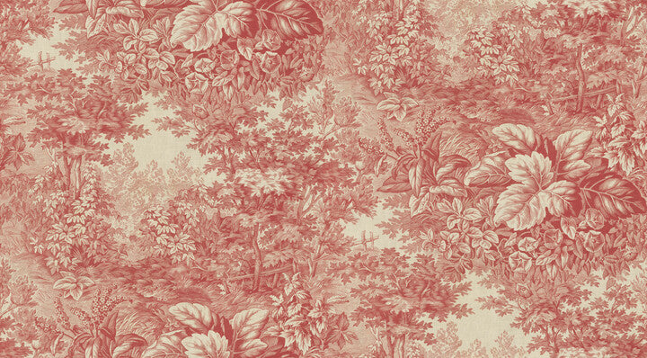 Forest Toile Red