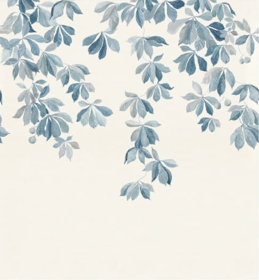 Kastanjen Soft Blue Mural