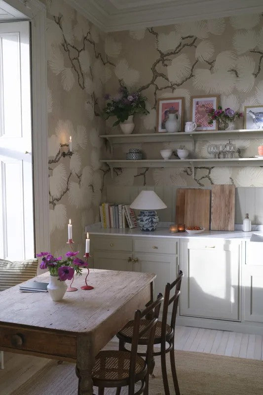 Pine Mural Beige