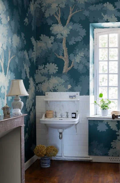 Raphael Midnight Blue Mural