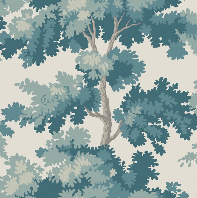 Raphael Teal Mural