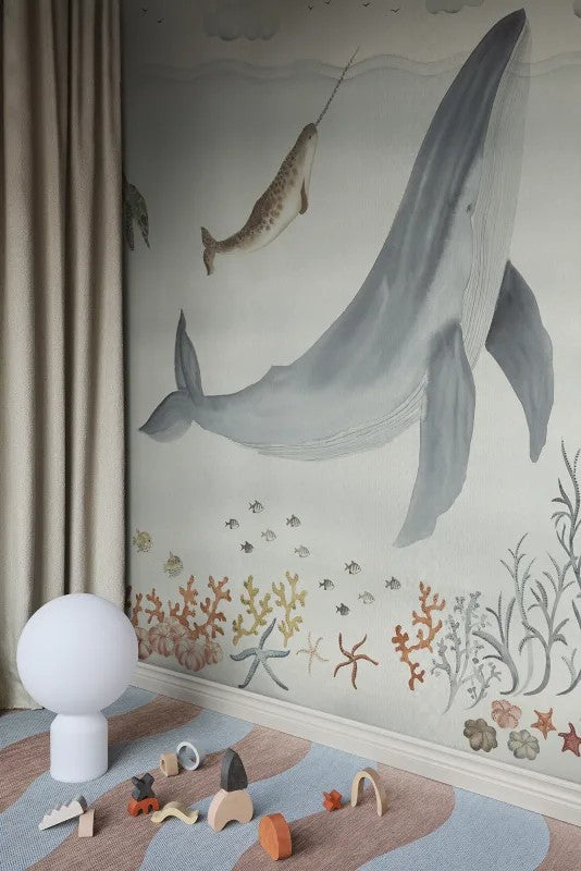 Sally Blue Mural