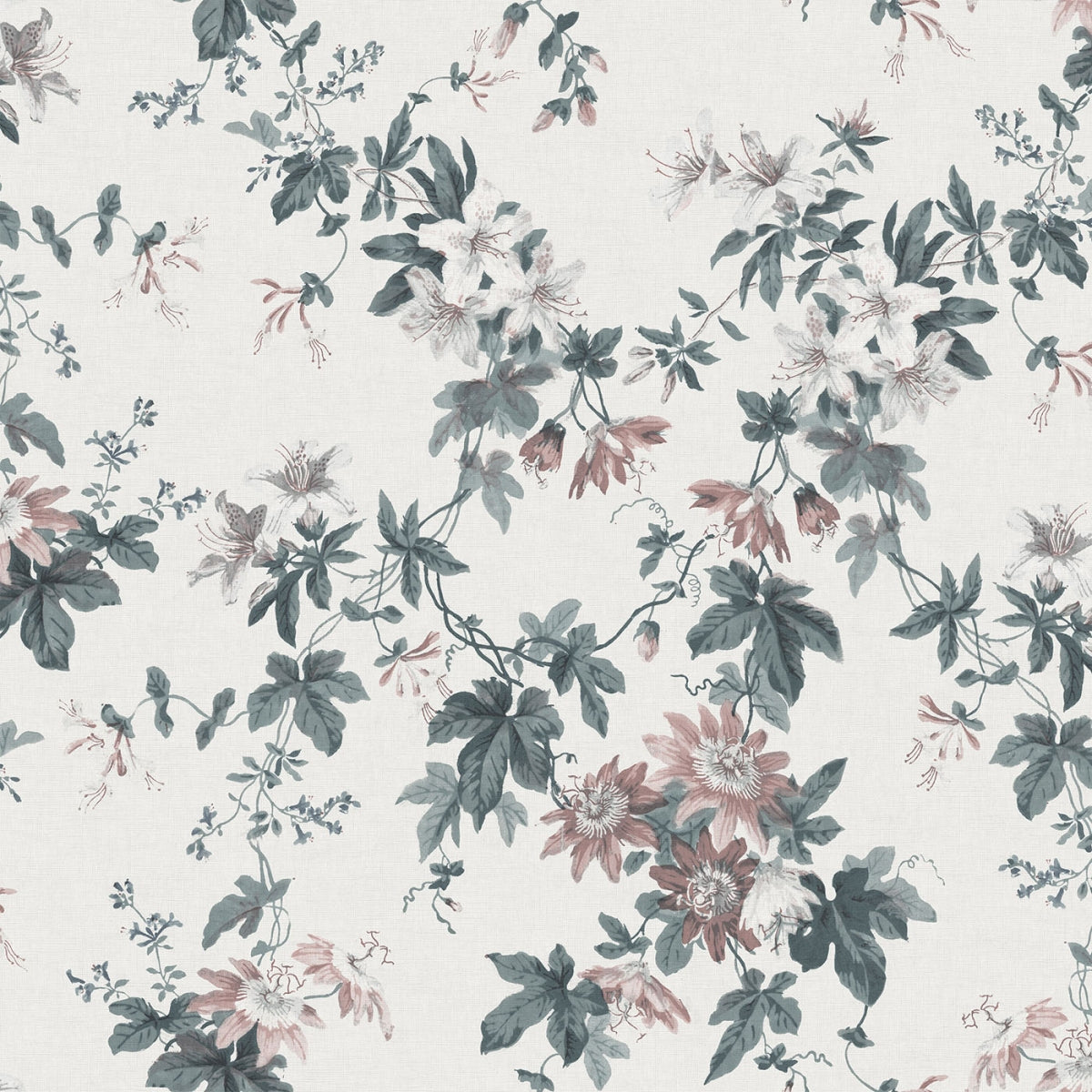 Sandra Powder White Mural