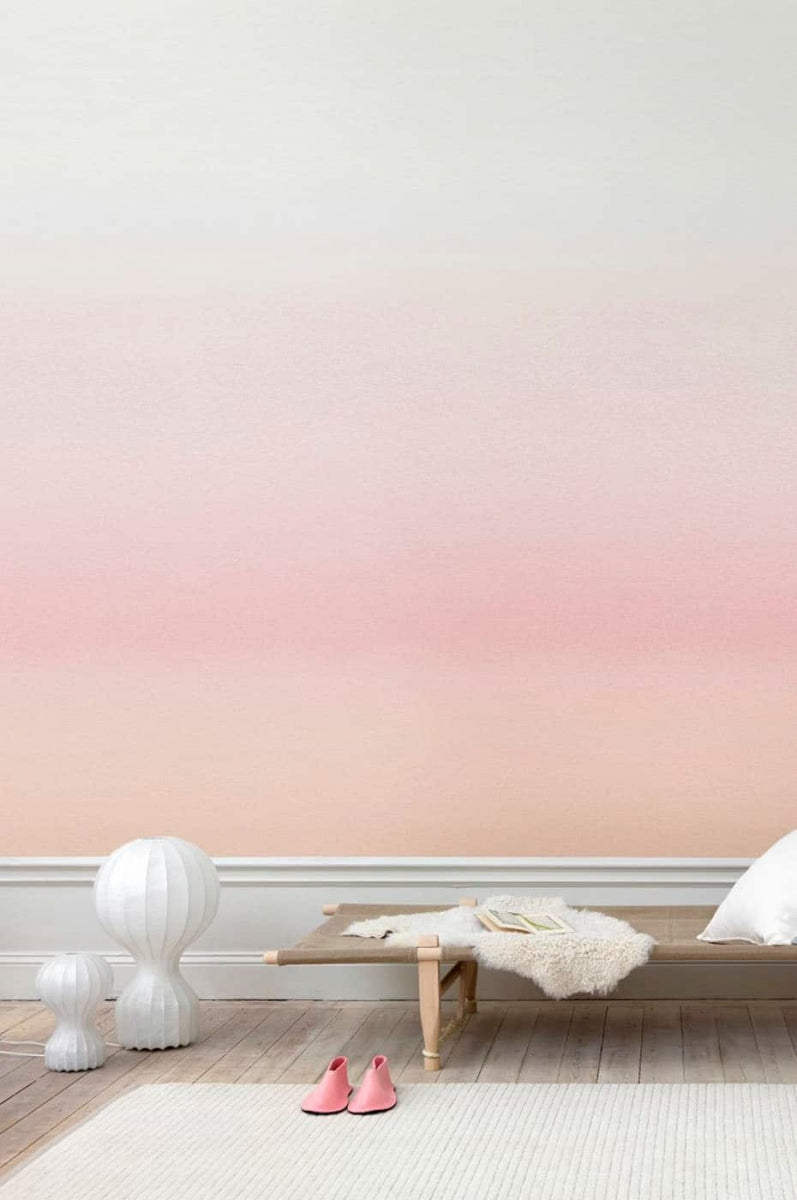 Skymning Pink Mural