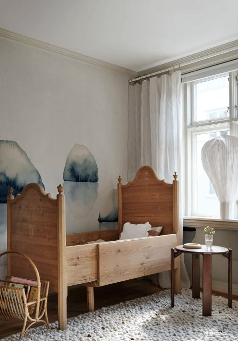 Spegel Indigo Blue
