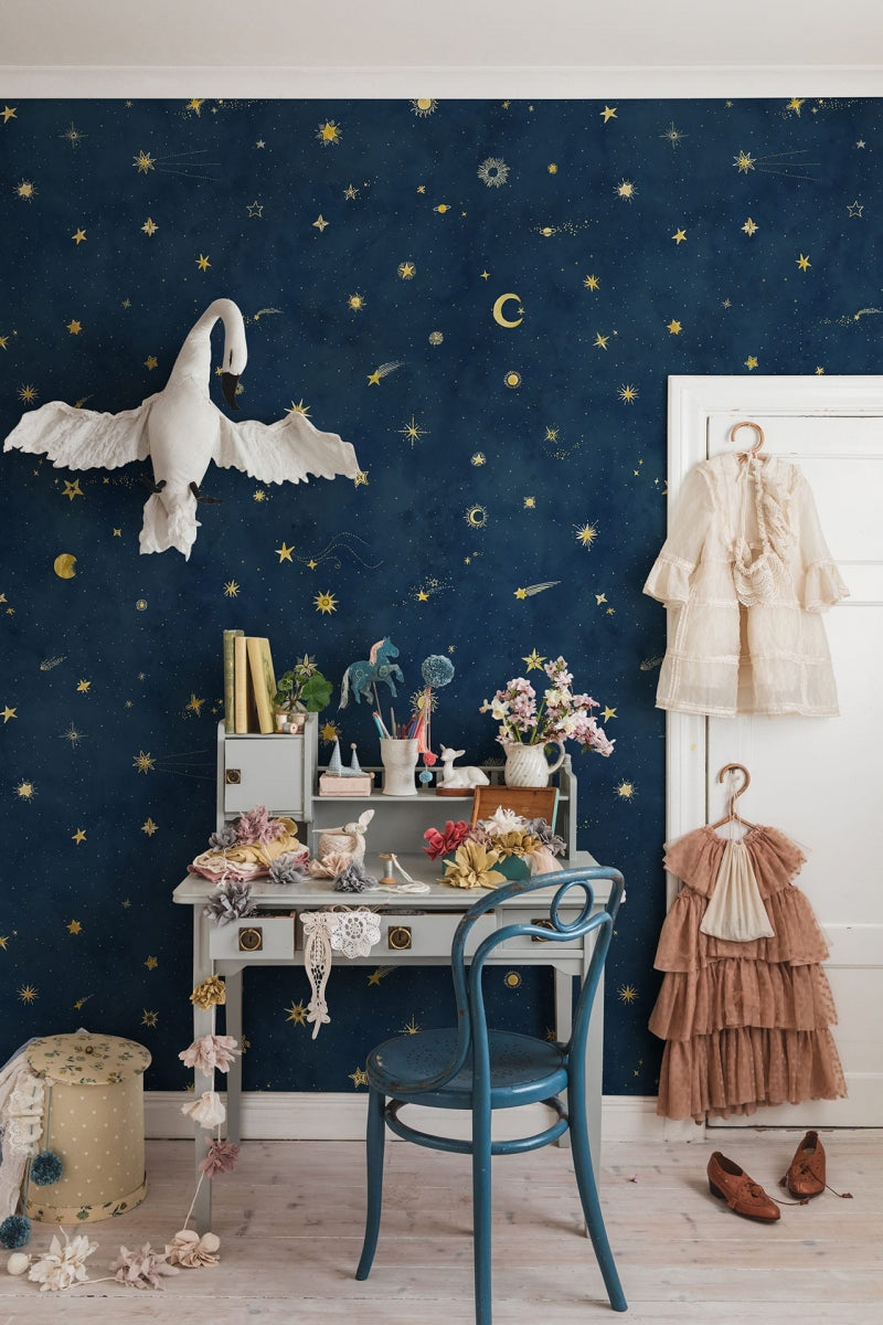 Starry Sky Petrol Mural