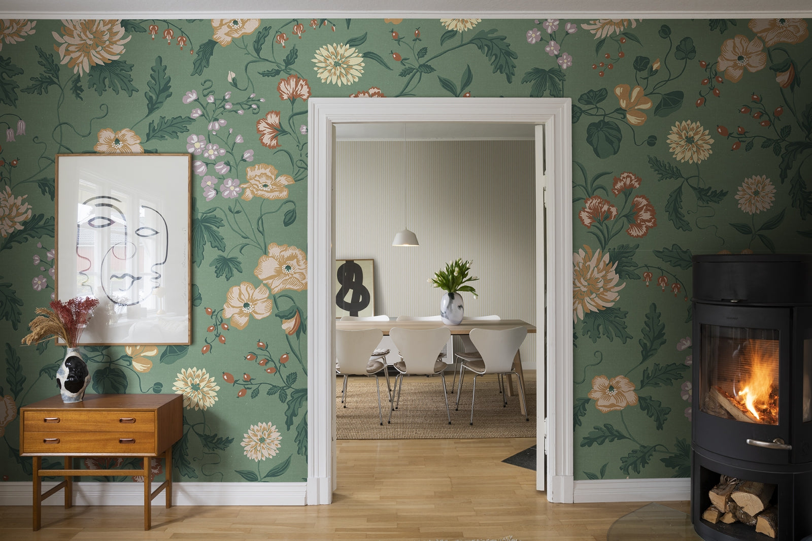Suzanne Emerald Mural
