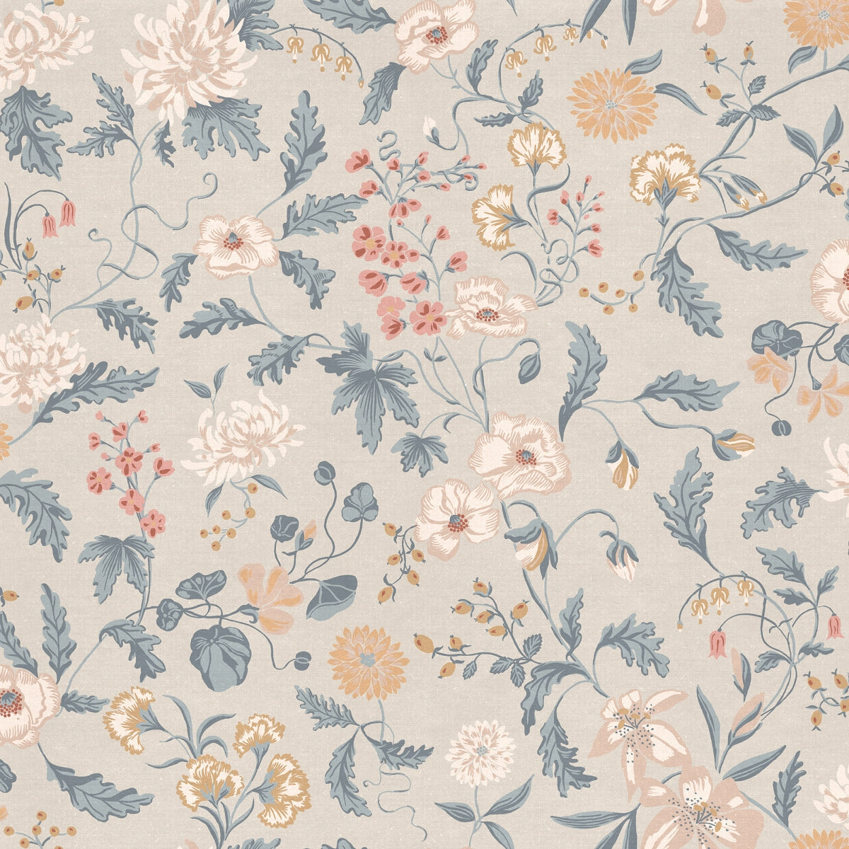 Suzanne Folklore Blue Mural
