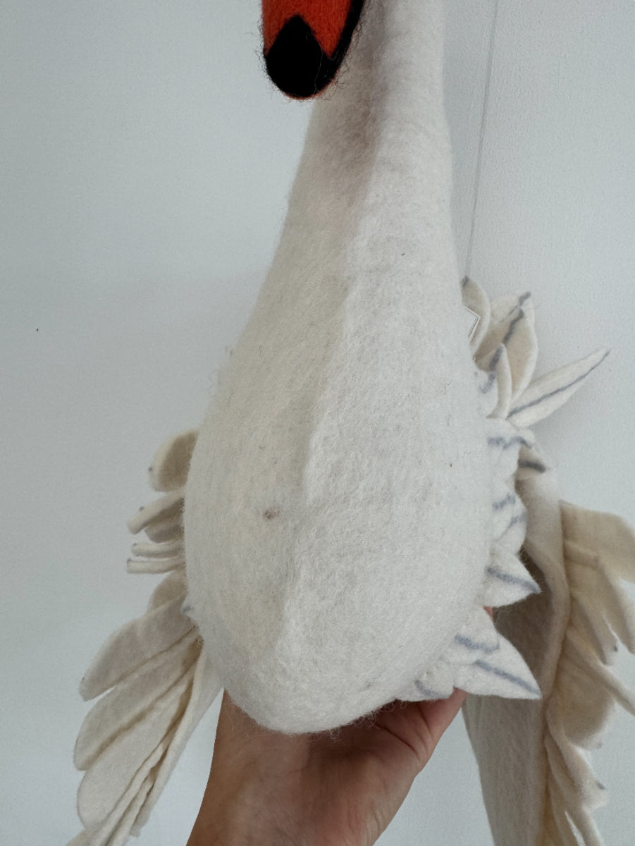 Dierenkop Odette De Zwaan Met Vleugels