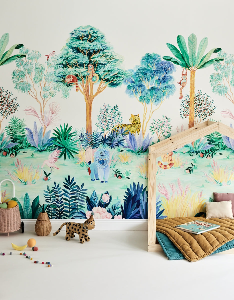 Jungle Mural Colour