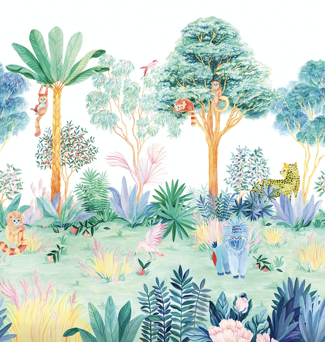 Jungle Mural Colour