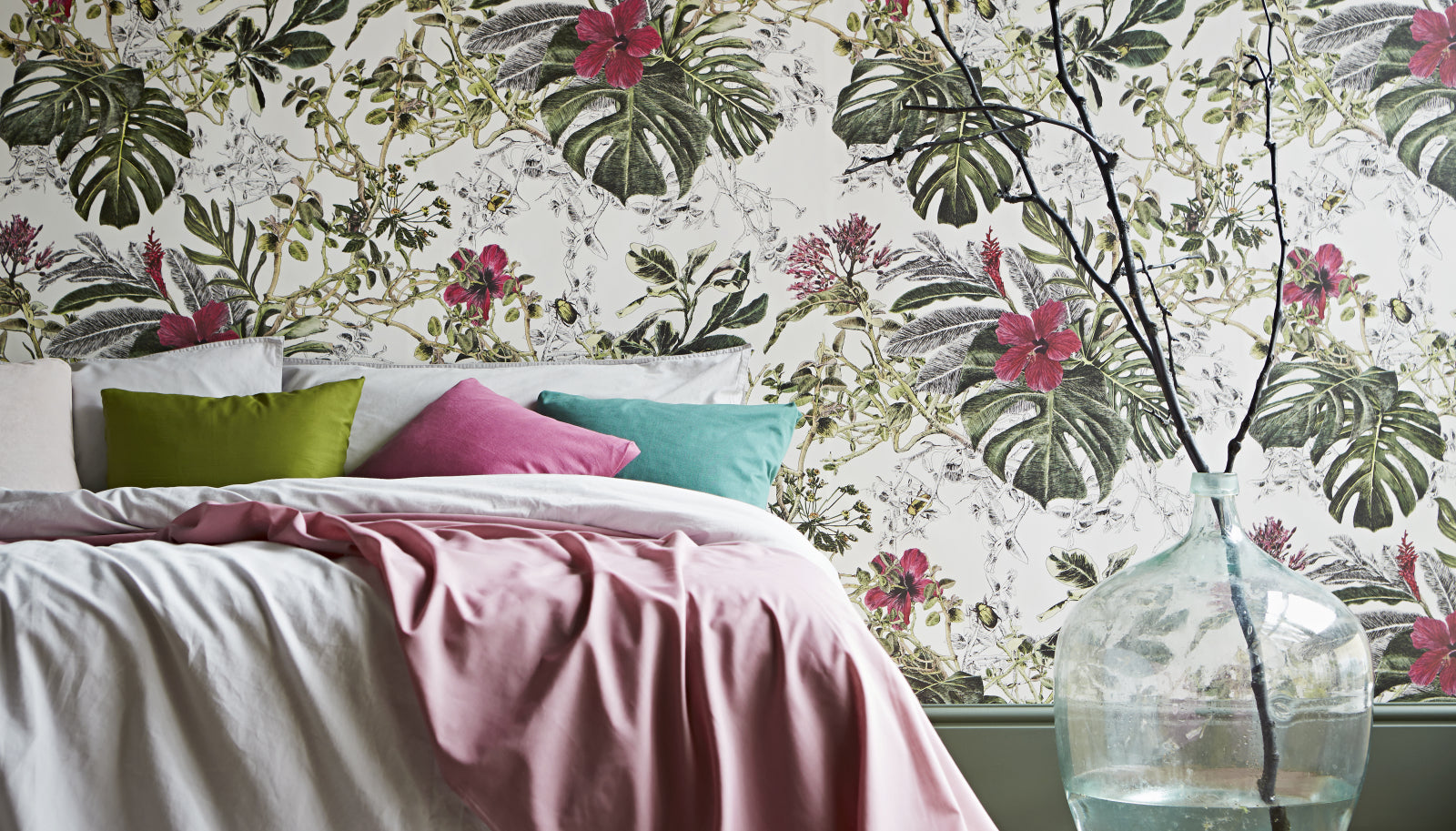 Classic Seasons Wallpaper Summer Tropical Bloom