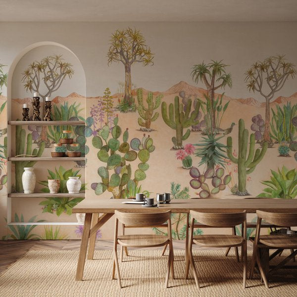 Desert Mural Wallpaper Sand
