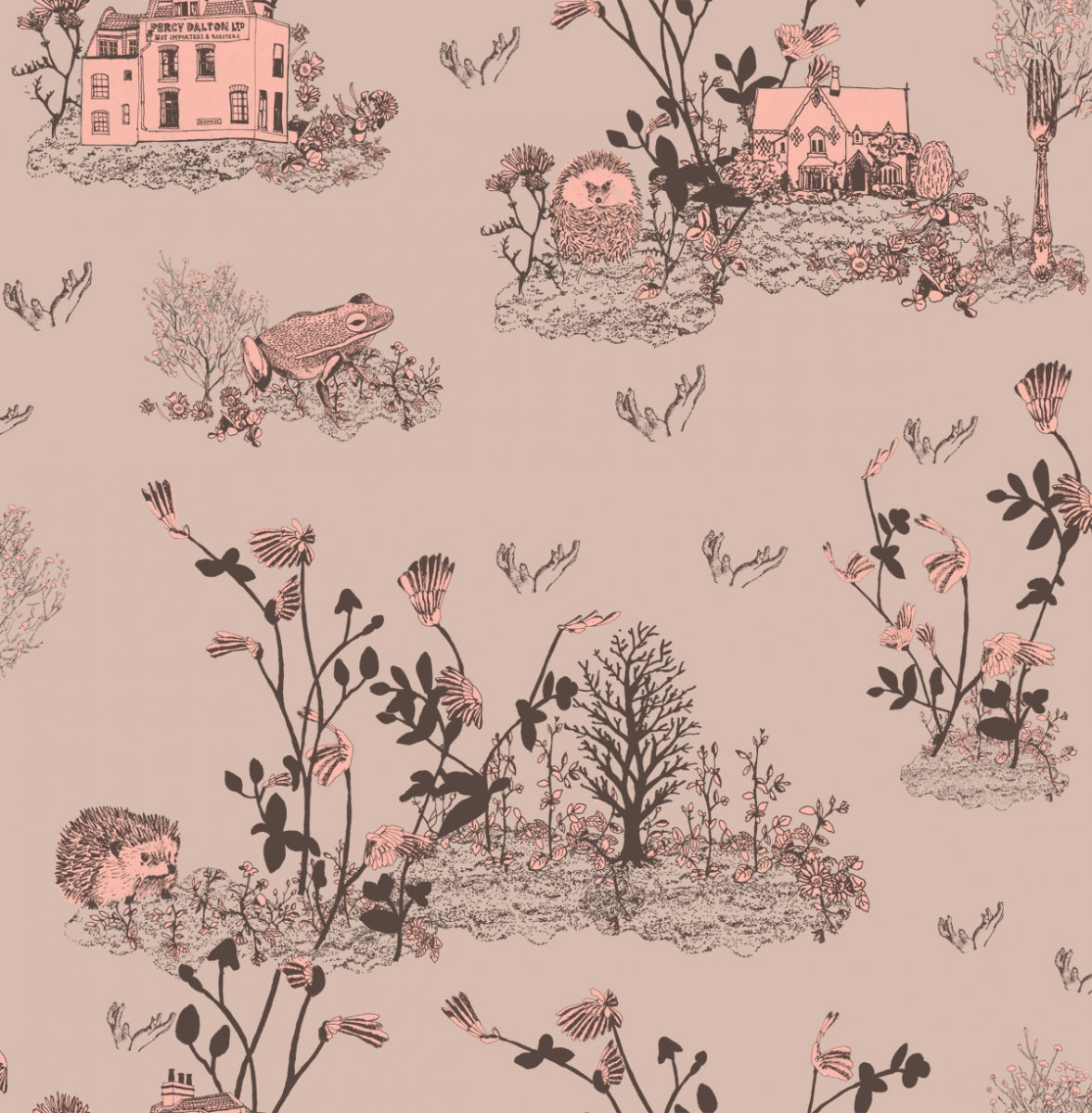 Woodlands Classic Bruin Roze