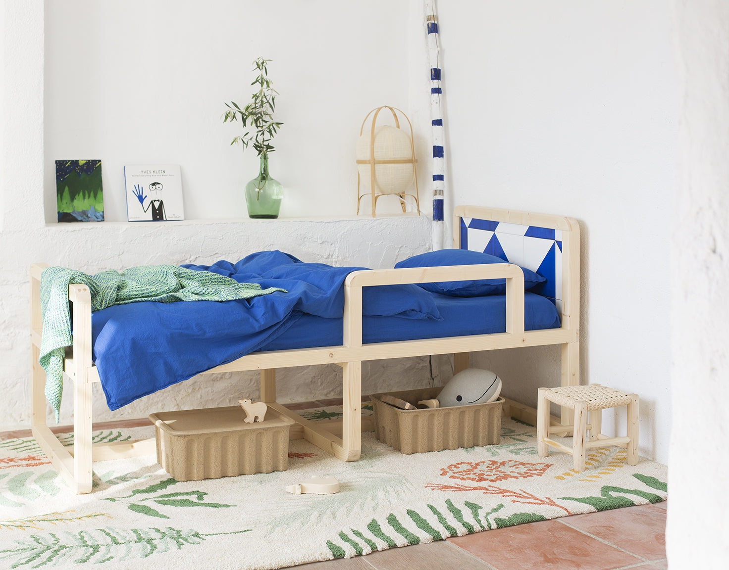 Aino Junior Bed Blue